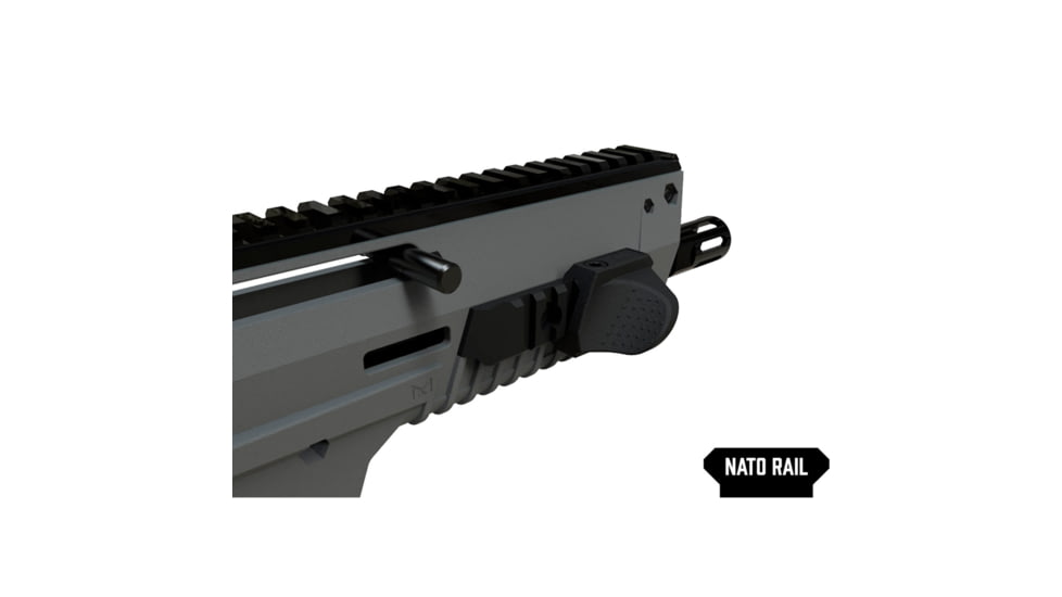 Meta Tactical Picatinny Thumb Rests w/ HW, Black, MTA-TREST