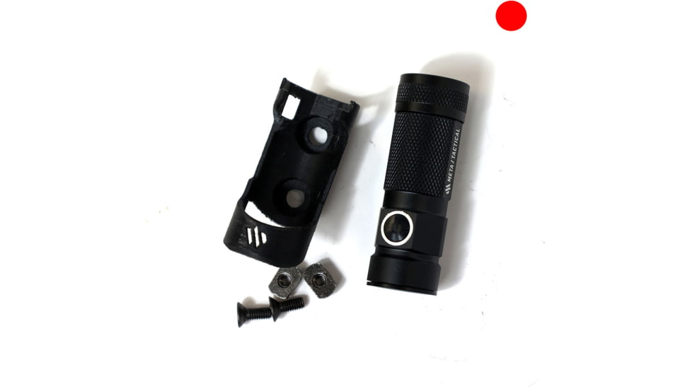 Meta Tactical Red Dot Laser Sight w/Logo, Black, MTA-LASER-RED