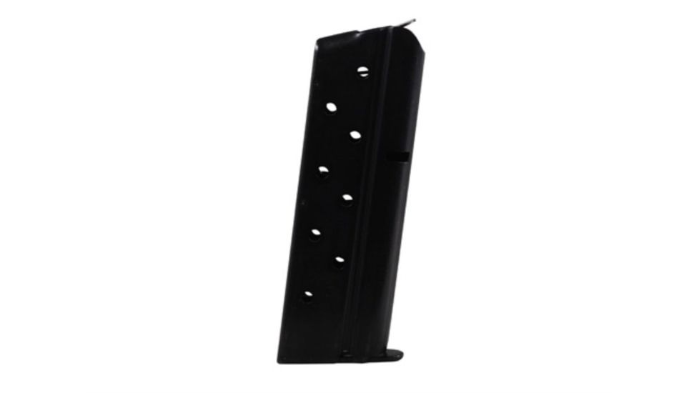 Metalform 1911 Officers Magazine, 9mm - Front Rib Style, Flat Follower, Welded Base, S/S, M19119FR8SWB, EDEMO3