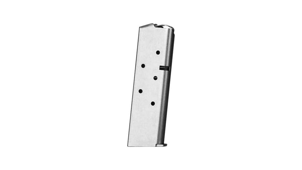 Metalform Sig P238 Magazine, 6 Round, Flat Skirted Follower, Welded Base, S/S, MP2383806SWB