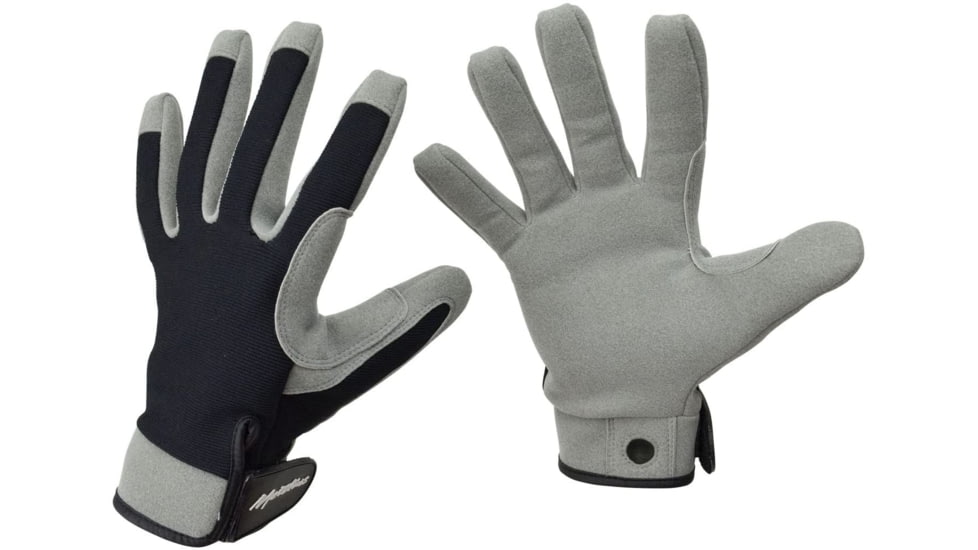 Metolius Belay Slave Glove-Black/Gray-Small