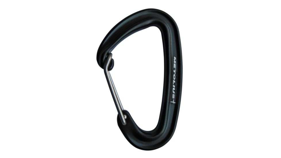 Metolius Bravo Wiregate Carabiner-Black