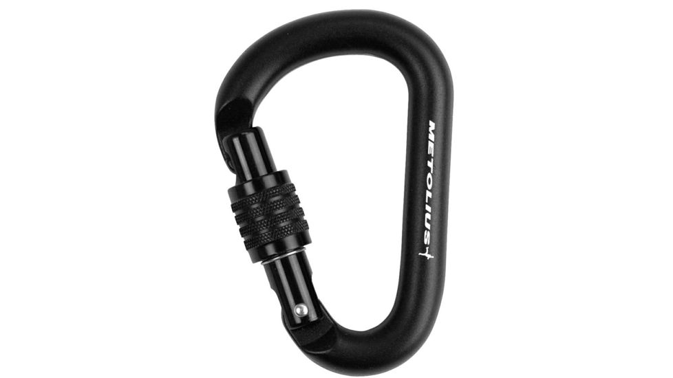 Element Keylock Belay Carabiner - Black