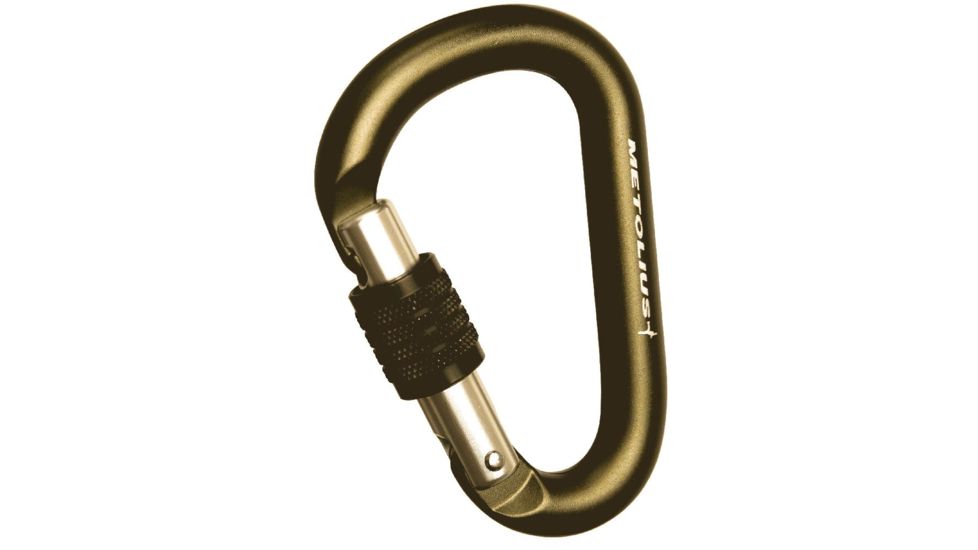 Element Keylock Belay Carabiner - Green