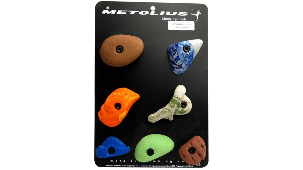 Metolius PU Super 7 Holds, Set of 7, PUSUPE307