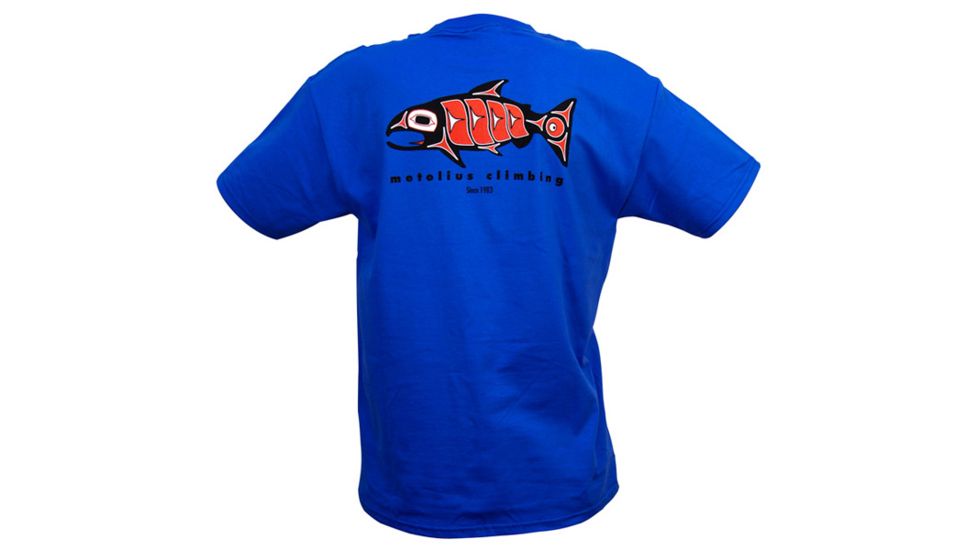 Metolius Stinkin' Fish Tee - Blue S