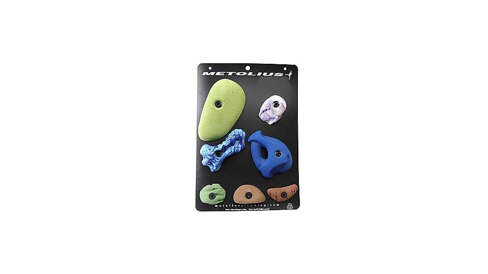 Metolius Super 7 Climbing Holds Set-Cobblestone