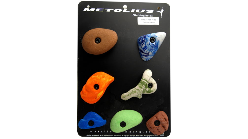 Metolius Super 7 Climbing Holds Set - Latest Rage