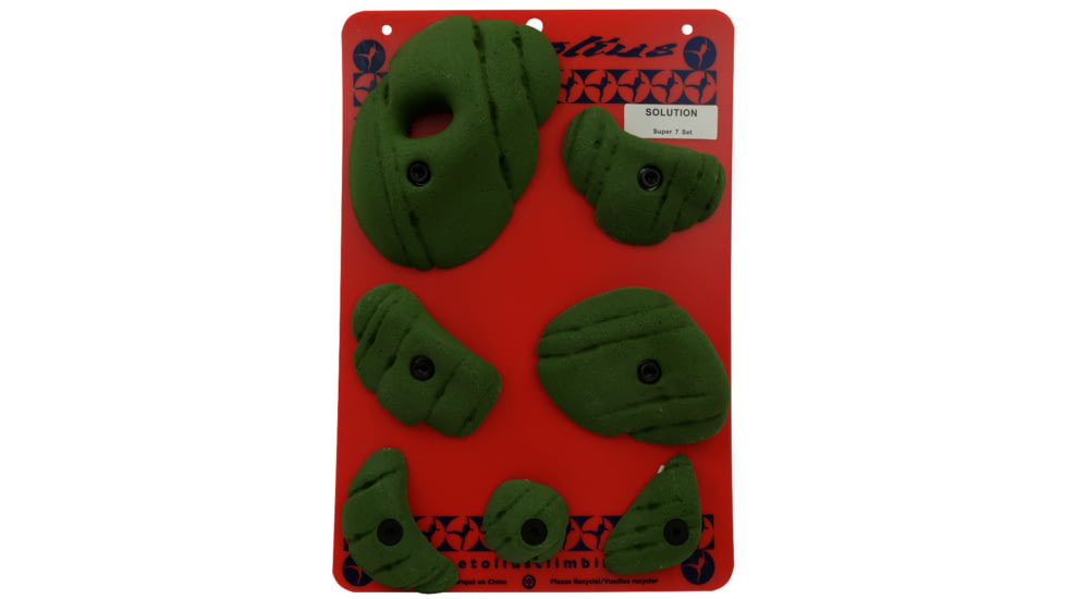 Metolius Super 7 Climbing Holds Set-Solution