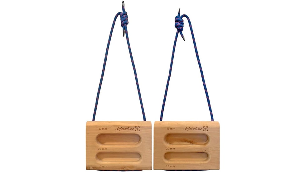 Metolius Wood Rock Rings II, 6x4x1.5 in, WOOD108