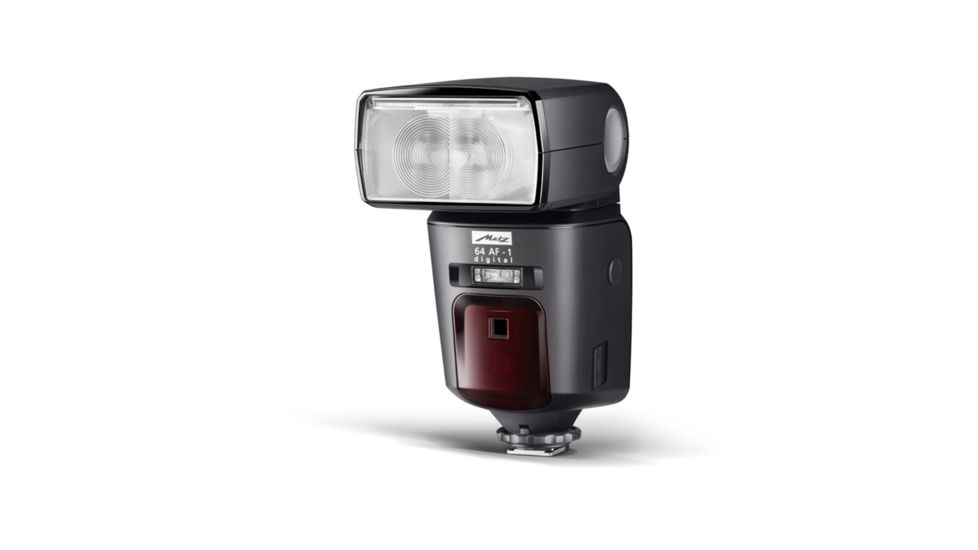 Metz Camera Flash Mounts 64AF-1 Digital Flash Unit, Black, Olympus/Panasonic TTL, Remote TTL MZ 64312OP