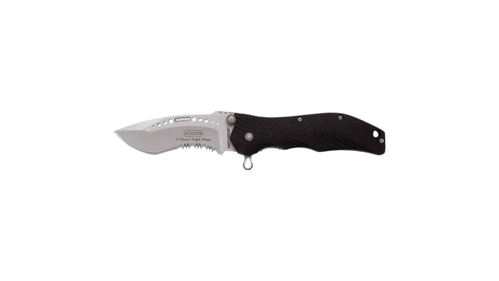 Meyerco Darrel Ralph MAXX-Q, Assisted Folding Knife, Serrated MY-MFDRMQ2AO
