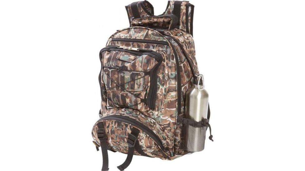 Meyerco Heavy-Duty BullGator Camo Backpack,15x17x7in M1BP17