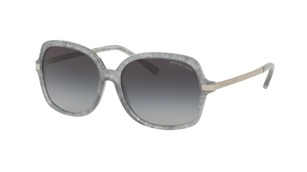 Michael Kors ADRIANNA II MK2024 Single Vision Prescription Sunglasses MK2024-316111-57 - Lens Diameter 57 mm, Frame Color Grey Pastel Tort