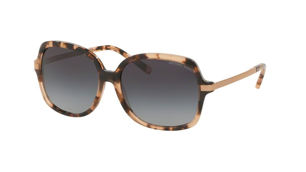 Michael Kors ADRIANNA II MK2024 Single Vision Prescription Sunglasses MK2024-316213-57 - Lens Diameter 57 mm, Frame Color Pink Tortoise