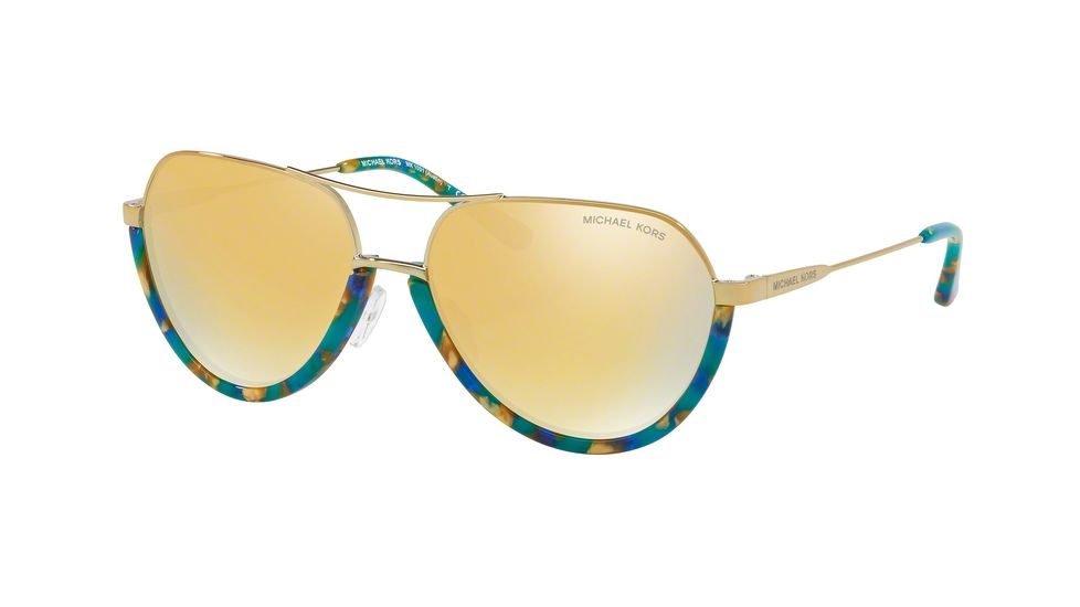 Michael Kors AUSTIN MK1031 Prescription Sunglasses MK1031-10247P-58 - Lens Diameter 58 mm, Frame Color Teal Mosaic