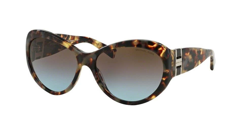 Michael Kors BRAZIL MK2002QM Single Vision Prescription Sunglasses MK2002QM-302948-60 - Lens Diameter 60 mm, Frame Color Tortoise