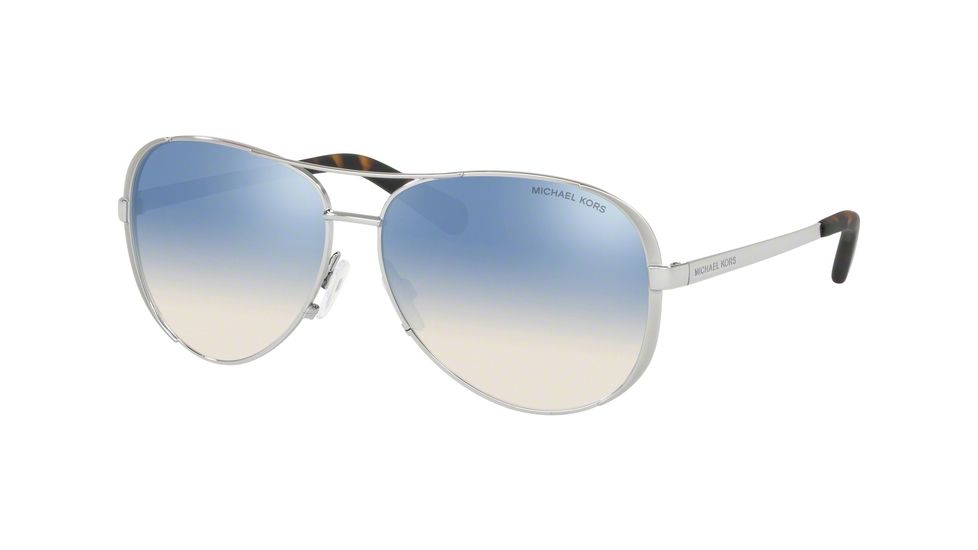Michael Kors CHELSEA MK5004 Sunglasses 1153V6-59 - , Blue Silver Gradient Mirror Lenses