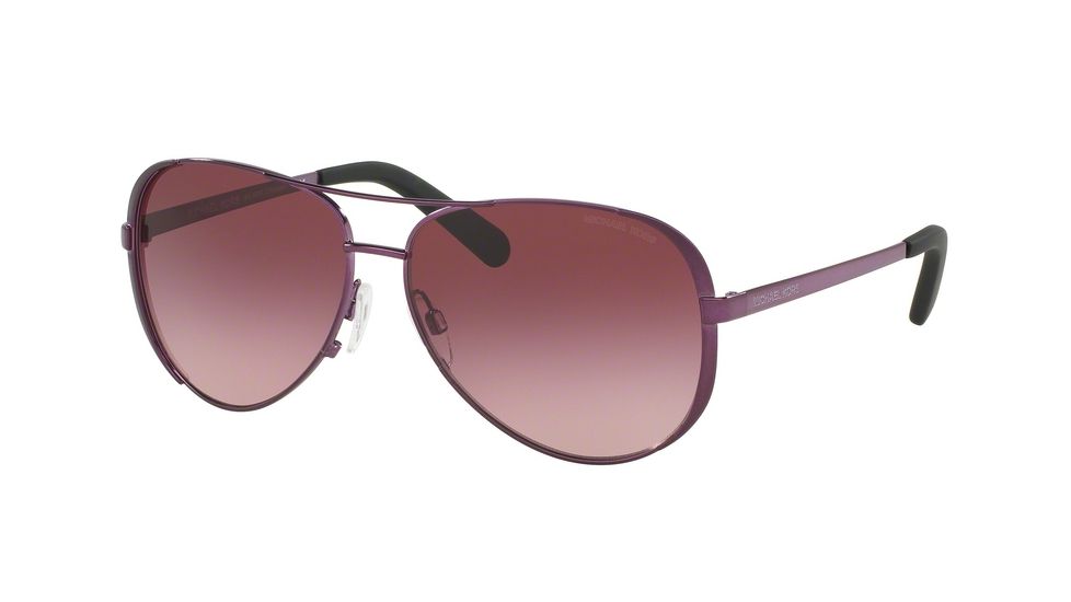 Michael Kors CHELSEA MK5004 Sunglasses 11588H-59 - Plum Frame, Burgundy Gradient Lenses