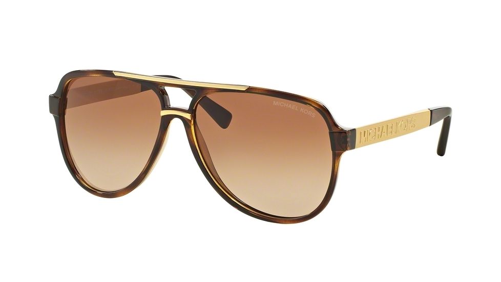 Michael Kors CLEMENTINE II MK6025 Sunglasses 310613-60 - Tortoise / Gold Frame, Brown Gradient Lenses