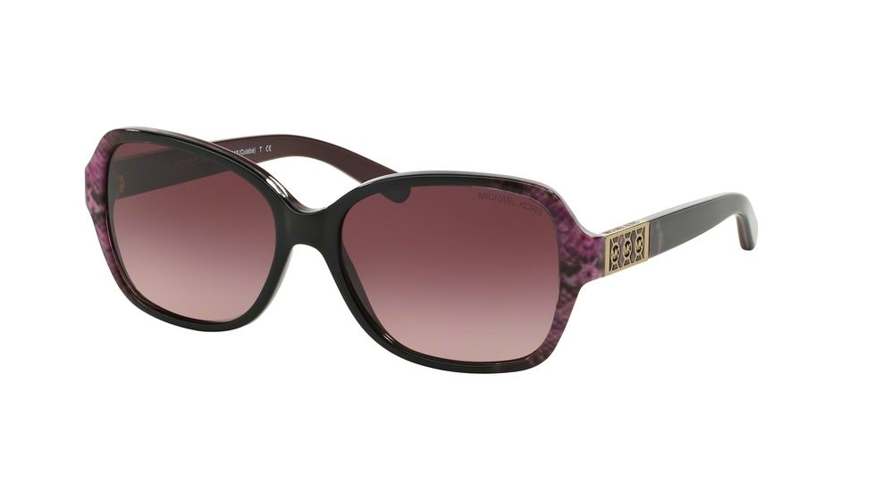 Michael Kors CUIABA MK6013 Progressive Prescription Sunglasses MK6013-30188H-57 - Lens Diameter 57 mm, Frame Color Pink Snake
