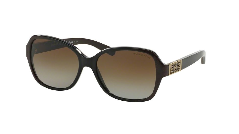 Michael Kors CUIABA MK6013 Progressive Prescription Sunglasses MK6013-3019T5-57 - Lens Diameter 57 mm, Frame Color Brown Snake