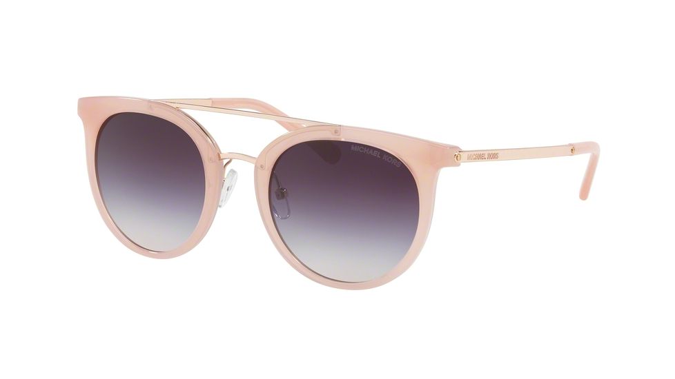 Michael Kors ILA MK2056 Single Vision Prescription Sunglasses MK2056-324636-50 - Lens Diameter 50 mm, Frame Color Milky Pink