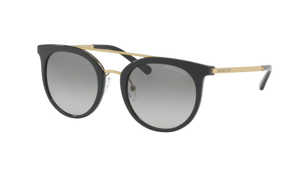 Michael Kors ILA MK2056 Single Vision Prescription Sunglasses MK2056-326911-50 - Lens Diameter 50 mm, Frame Color Black