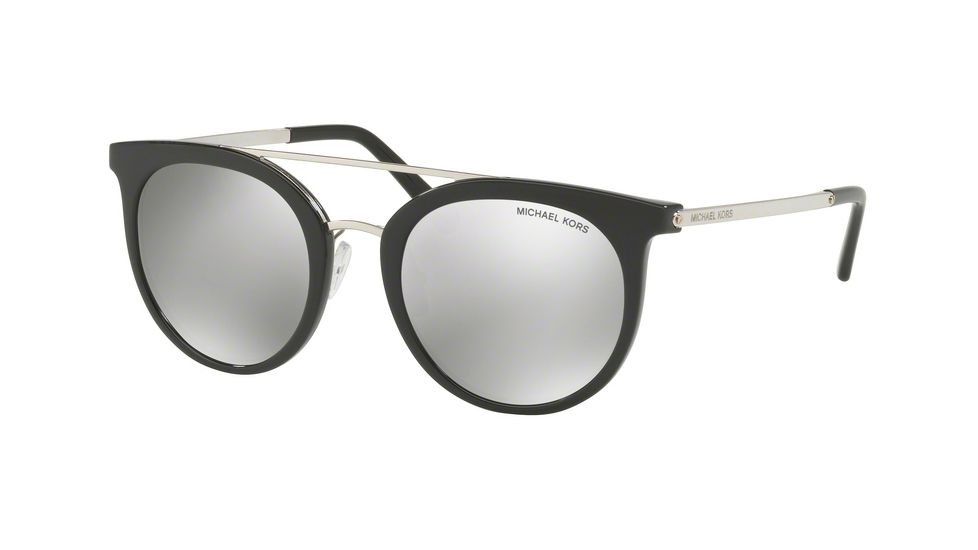 Michael Kors ILA MK2056 Single Vision Prescription Sunglasses MK2056-32716G-50 - Lens Diameter 50 mm, Frame Color Black