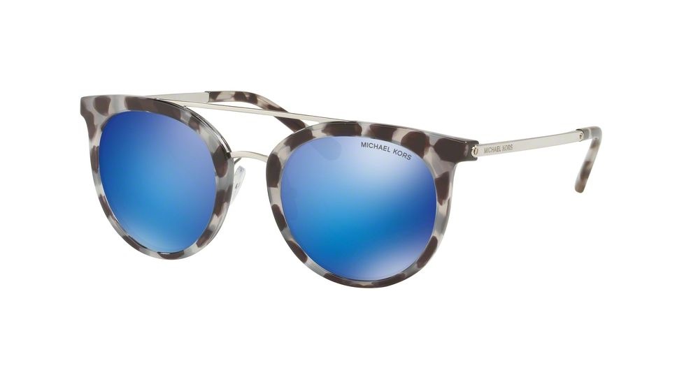 Michael Kors ILA MK2056 Single Vision Prescription Sunglasses MK2056-327525-50 - Lens Diameter 50 mm, Frame Color Snow Leopard