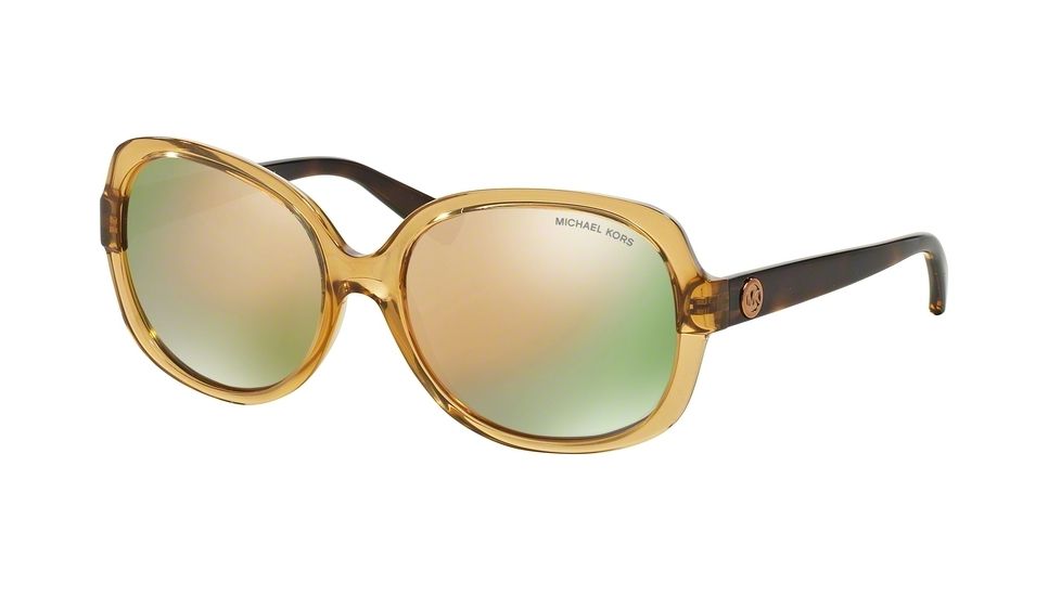 Michael Kors ISLE OF SKYE MK6017 Bifocal Prescription Sunglasses MK6017-3051R5-58 - Lens Diameter 58 mm, Frame Color Glossy Brown Tortoise