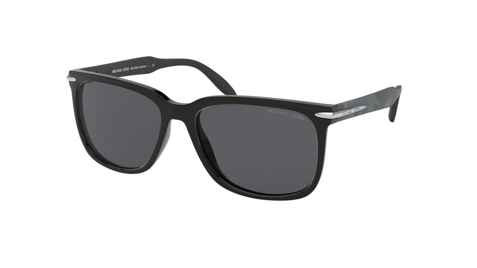 Michael Kors JACKSON MK2096 Prescription Sunglasses, 58mm, Black, MK2096-333287-58-SV