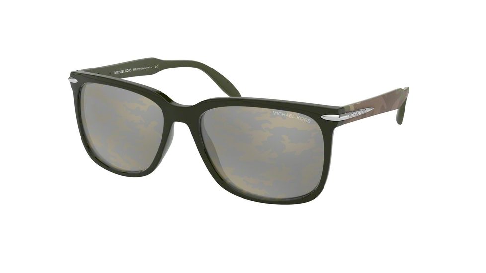 Michael Kors JACKSON MK2096 Prescription Sunglasses, 58mm, Olive, MK2096-3859-E-58-SV
