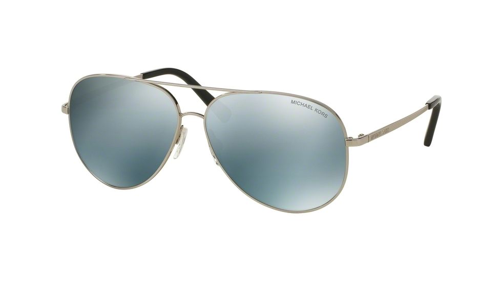 Michael Kors KENDALL I MK5016 Sunglasses 10011U-56 - Silver-tone Frame, Silver Mirror Lenses