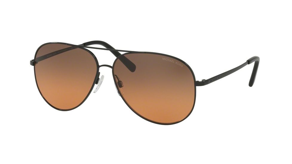 Michael Kors KENDALL I MK5016 Sunglasses 108218-60 - Black Frame, Grey Orange Gradient Lenses