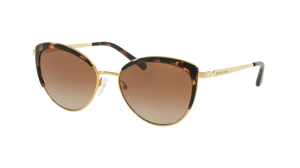 Michael Kors KEY BISCAYNE MK1046 Bifocal Prescription Sunglasses, 56mm, Gold, MK1046-110013-56-BI