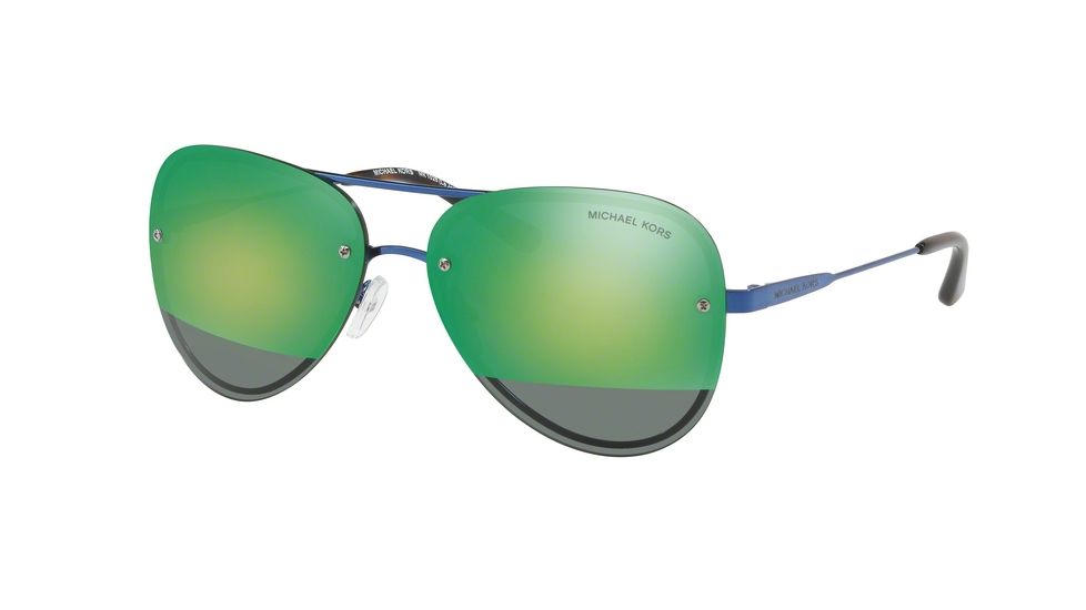 Michael Kors LA JOLLA MK1026 Progressive Prescription Sunglasses MK1026-1173F2-59 - Lens Diameter 59 mm, Frame Color Navy