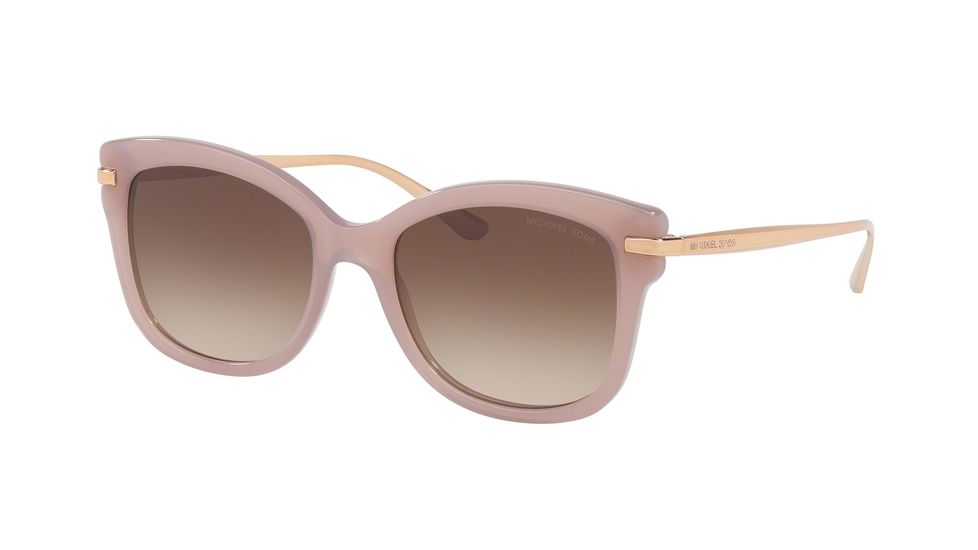 Michael Kors LIA MK2047 Single Vision Prescription Sunglasses MK2047-324613-53 - Lens Diameter 53 mm, Frame Color Milky Pink