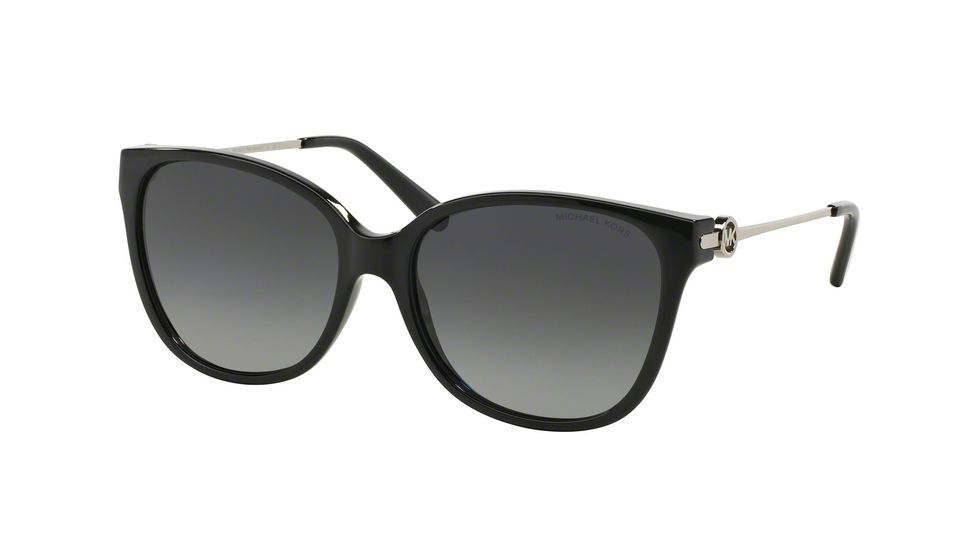Michael Kors MARRAKESH MK6006 Single Vision Prescription Sunglasses MK6006-3005T3-57 - Lens Diameter 57 mm, Frame Color Black