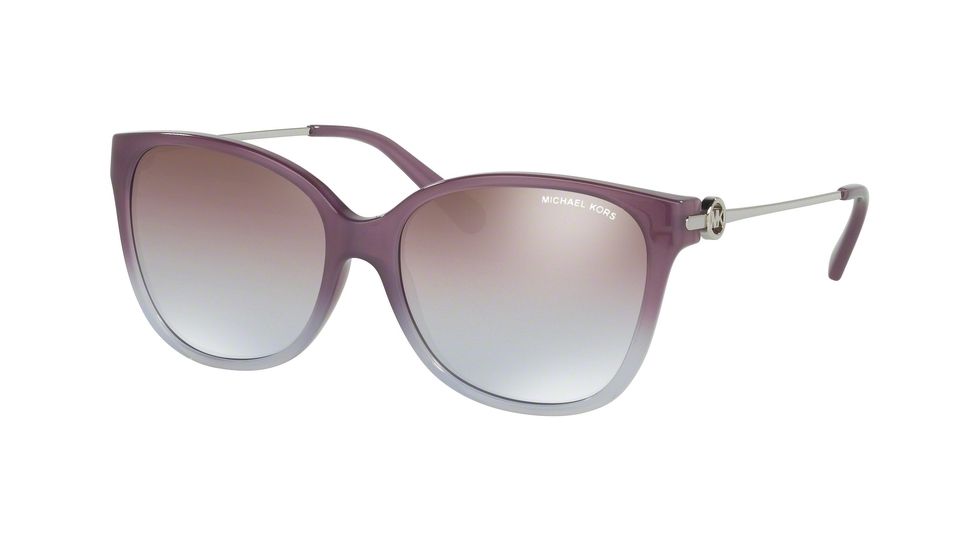 Michael Kors MARRAKESH MK6006 Single Vision Prescription Sunglasses MK6006-315994-57 - Lens Diameter 57 mm, Frame Color Milky Lavender Gradient