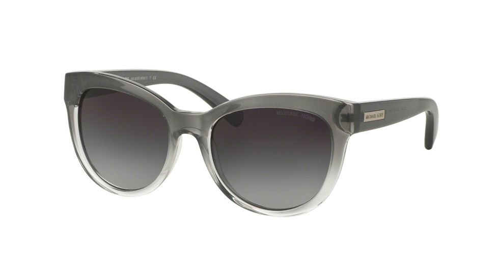 Michael Kors MITZI I MK6035 Single Vision Prescription Sunglasses MK6035-312411-53 - Lens Diameter 53 mm, Frame Color Smoke Clear Gradient