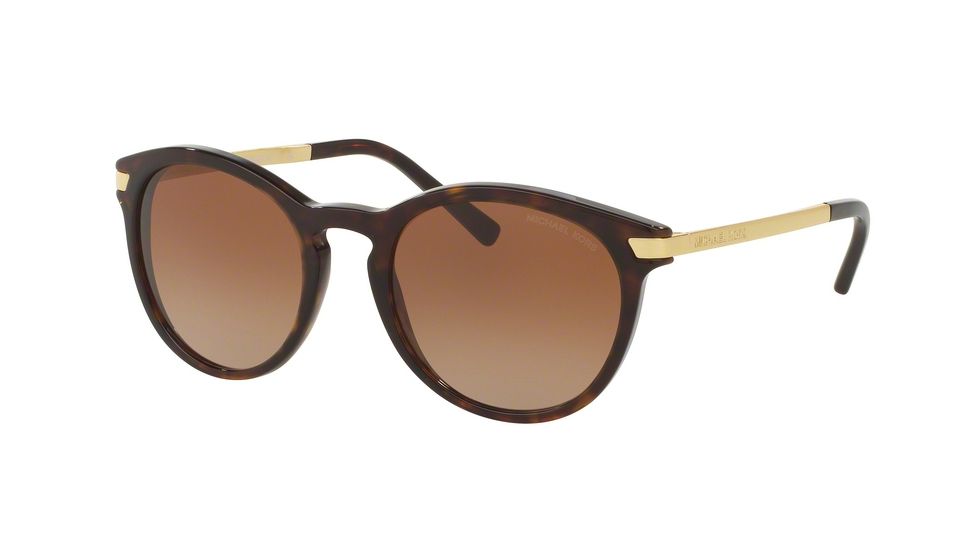 Michael Kors MK2023F Single Vision Prescription Sunglasses MK2023F-310613-53 - Lens Diameter 53 mm, Frame Color Dk Tortoise