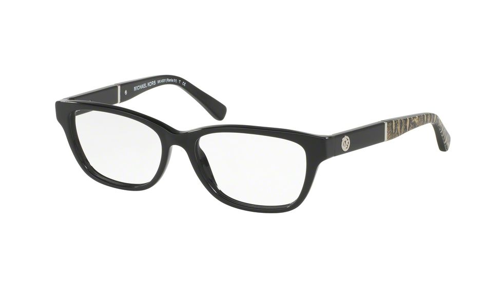 Michael Kors MK4031F Bifocal Prescription Eyeglasses 3168-51 - Black Frame