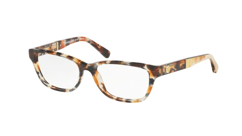 Michael Kors MK4031F Bifocal Prescription Eyeglasses 3169-51 - Tiger Tortoise Frame
