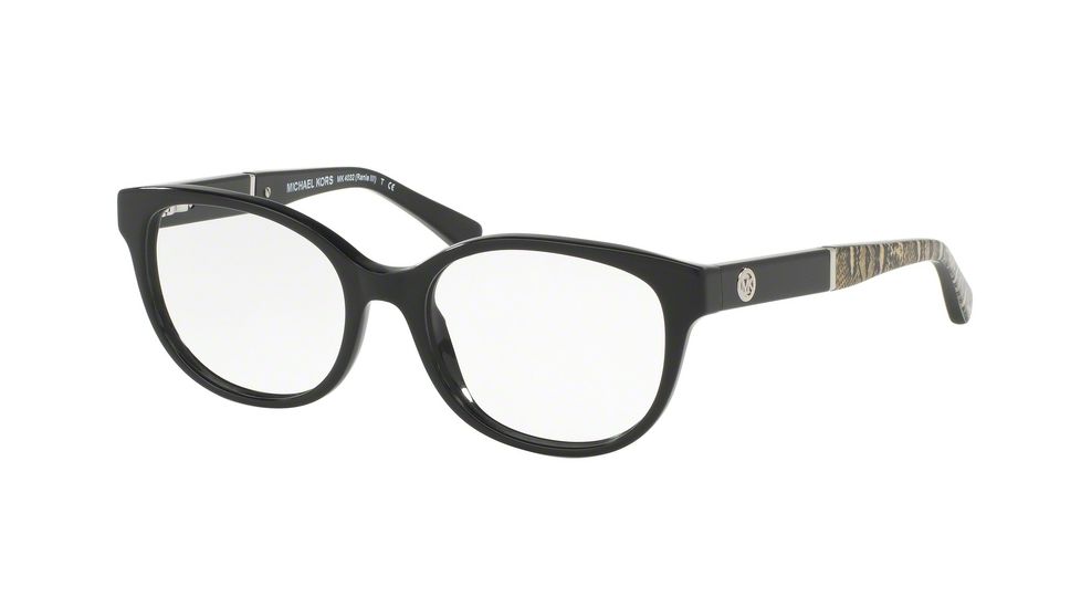 Michael Kors MK4032F Progressive Prescription Eyeglasses 3168-51 - Black Frame