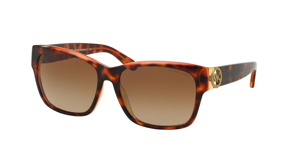 Michael Kors MK6003F Progressive Prescription Sunglasses MK6003F-300413-58 - Lens Diameter 58 mm, Frame Color Tortoise/Pink/Yellow