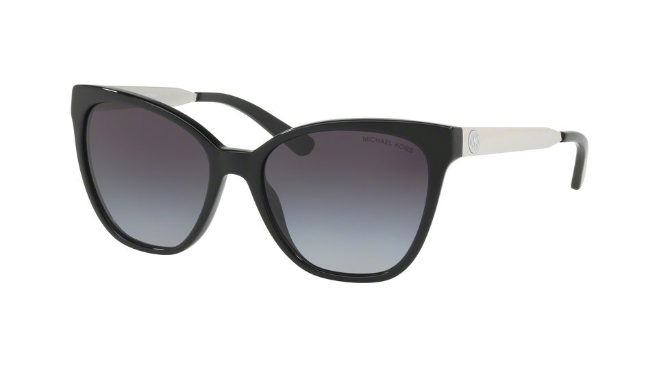 Michael Kors NAPA MK2058 Progressive Prescription Sunglasses, 55mm, Black, MK2058-316311-55-PRO