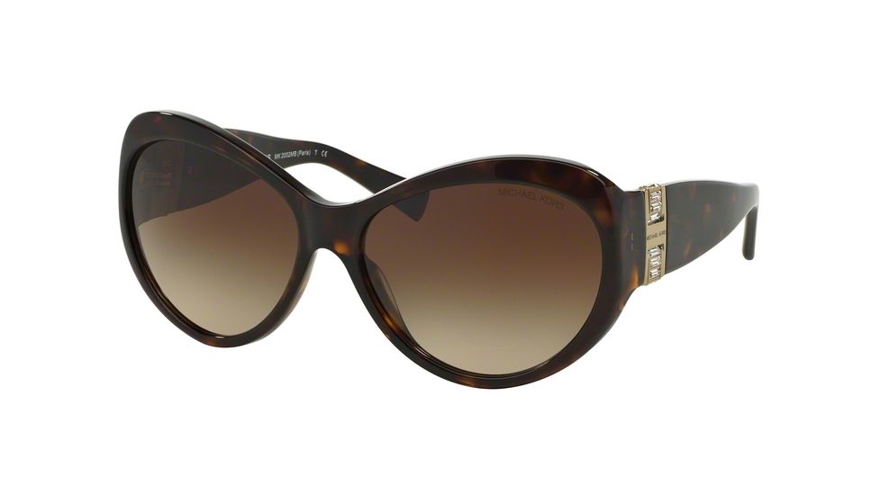 Michael Kors PARIS F MK2002BF Bifocal Prescription Sunglasses MK2002BF-300613-60 - Lens Diameter 60 mm, Frame Color Dk Tortoise
