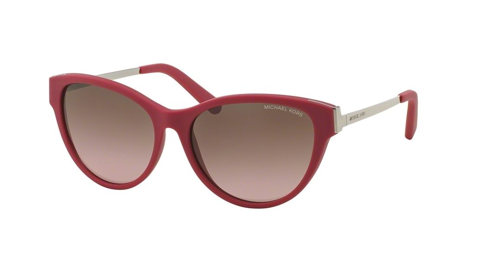 Michael Kors PUNTE ARENAS MK6014 Bifocal Prescription Sunglasses MK6014-302414-57 - Lens Diameter 57 mm, Frame Color Fucsia Soft Touch