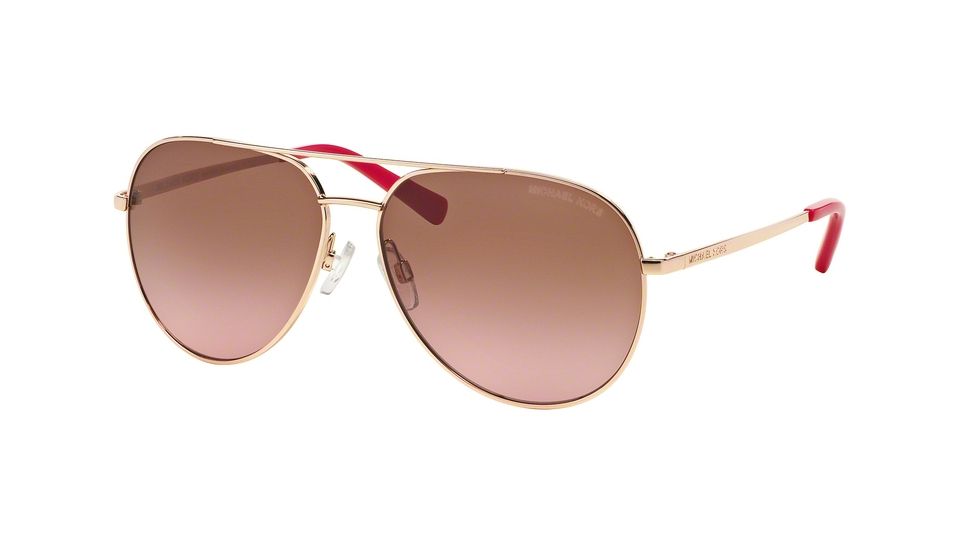 Michael Kors RODINARA MK5009 Progressive Prescription Sunglasses MK5009-102614-58 - Lens Diameter 58 mm, Frame Color Rose Gold